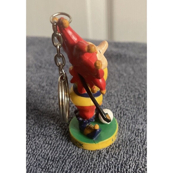 Lady Luck Casino Jester Golf Golfer 3"  Key Chain - Picture 3 of 4